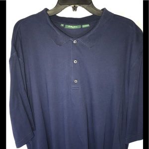 Bobby Jones navy blue golf shirt 2XL
